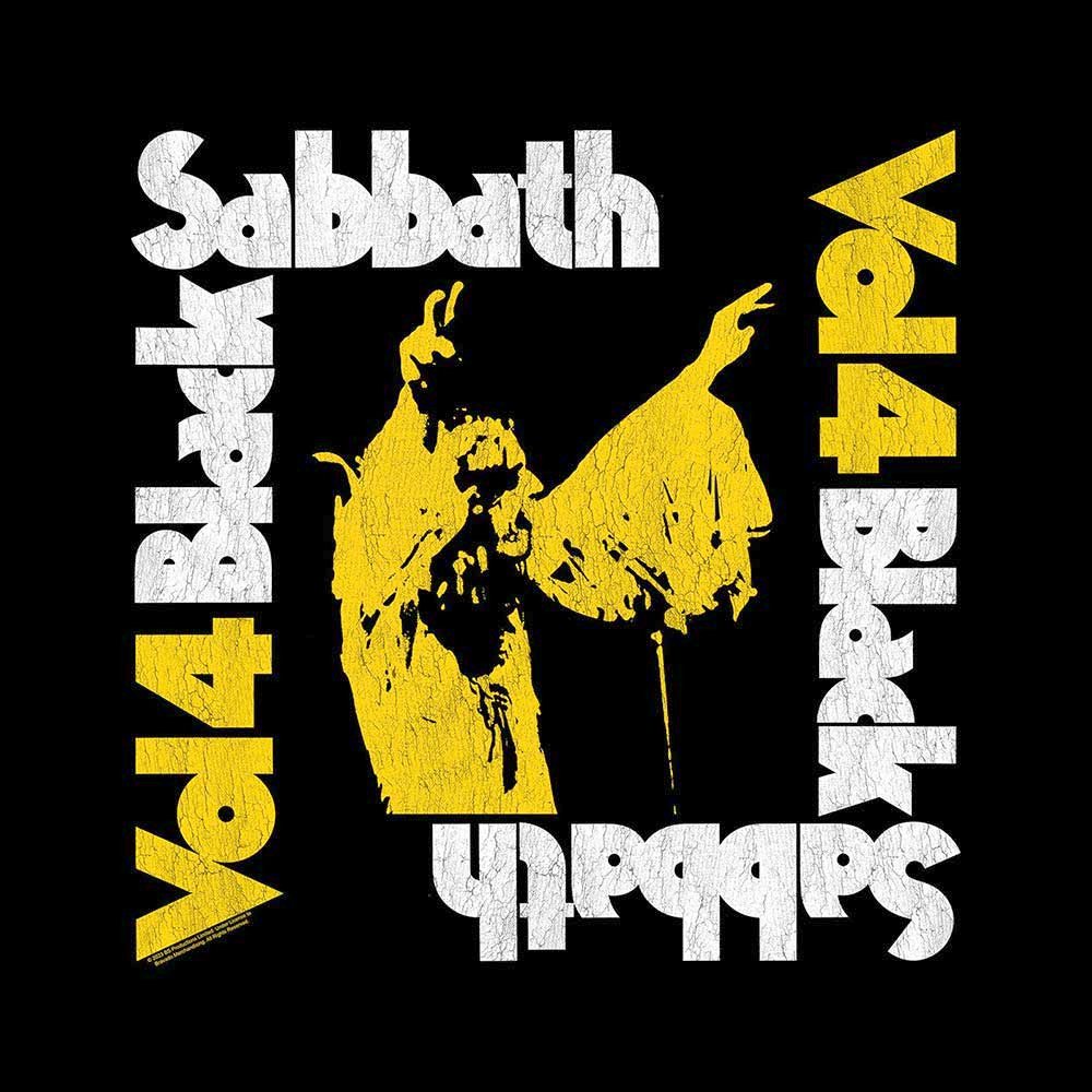 Black Sabbath - Vol 4 Bandana - Schwarz
